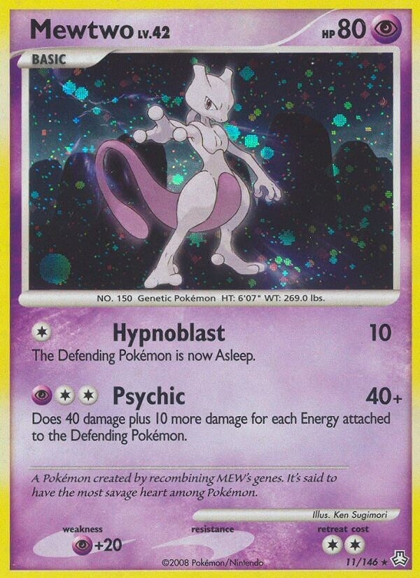 Image for Mewtwo (11/146) (LA) - Pokemon