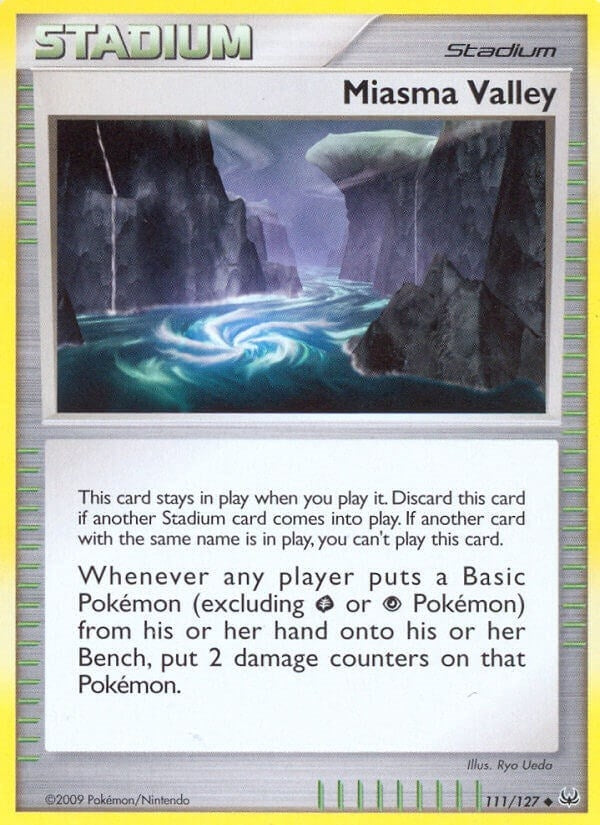 Image for Miasma Valley (111/127) (PL) - Pokemon
