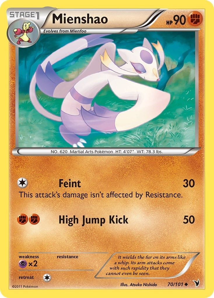 Image for Mienshao (70/101) (NVI) - Pokemon