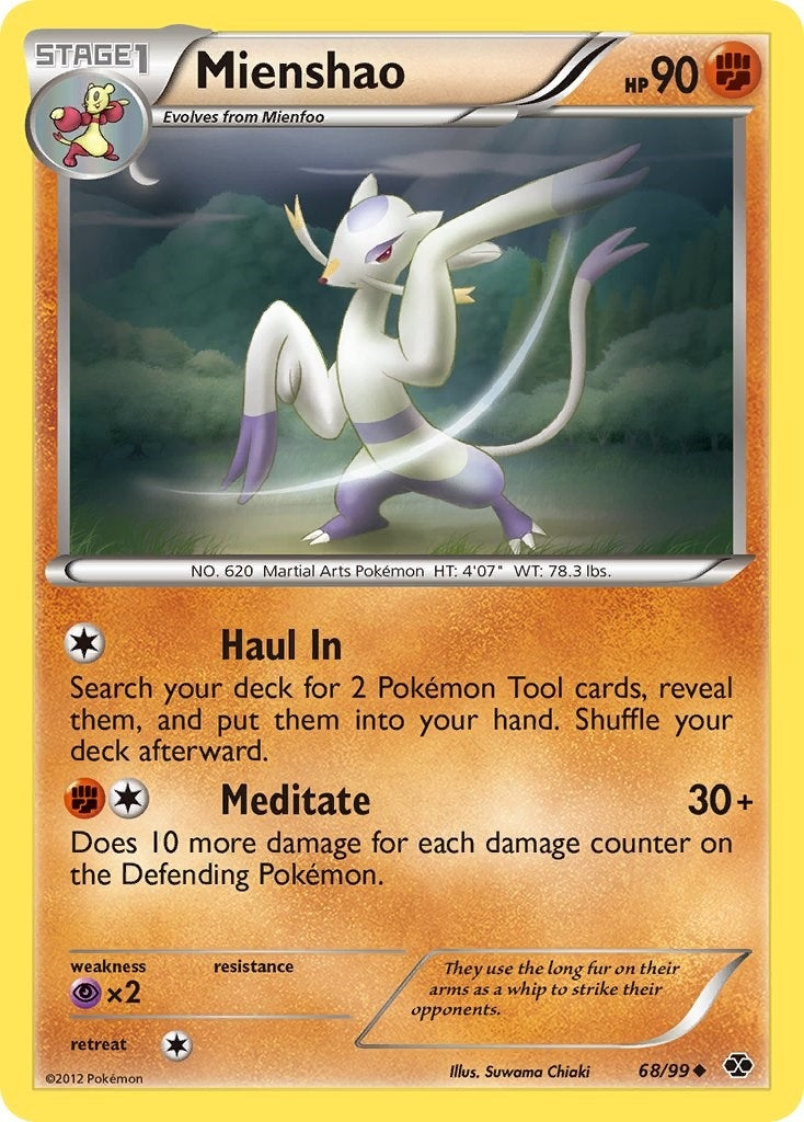 Image for Mienshao (68/99) (NXD) - Pokemon