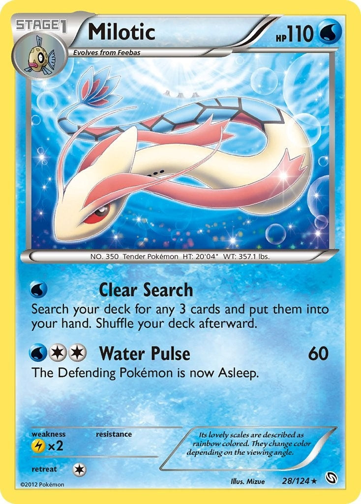 Image for Milotic (28/124) (DRX) - Pokemon