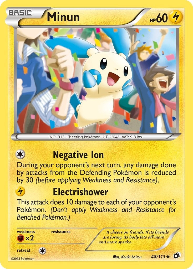 Image for Minun (48/113) (LTR) - Pokemon