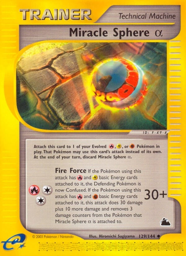 Image for Miracle Sphere Alpha (129/144) (SK) - Pokemon