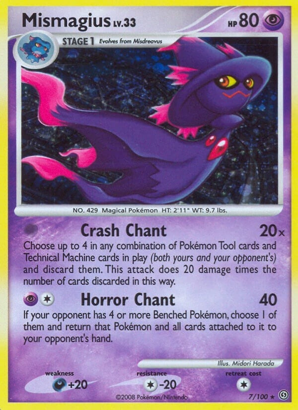 Image for Mismagius (7/100) (SF) - Pokemon