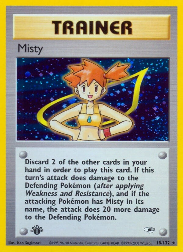 Image for Misty (18) (018/132) (G1) - Pokemon