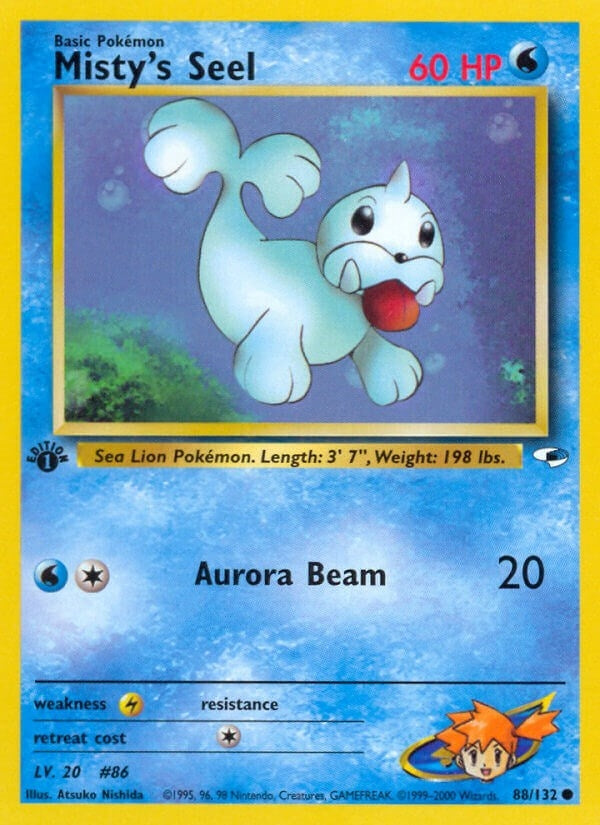 Image for Misty's Seel (088/132) (G1) - Pokemon