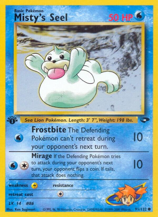 Image for Misty's Seel (091/132) (G2) - Pokemon