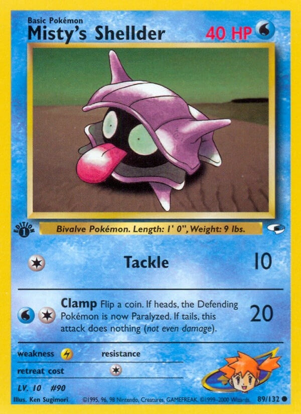 Image for Misty's Shellder (089/132) (G1) - Pokemon