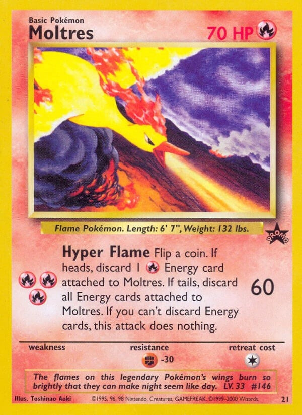 Image for Moltres (21/53) (PR) - Pokemon