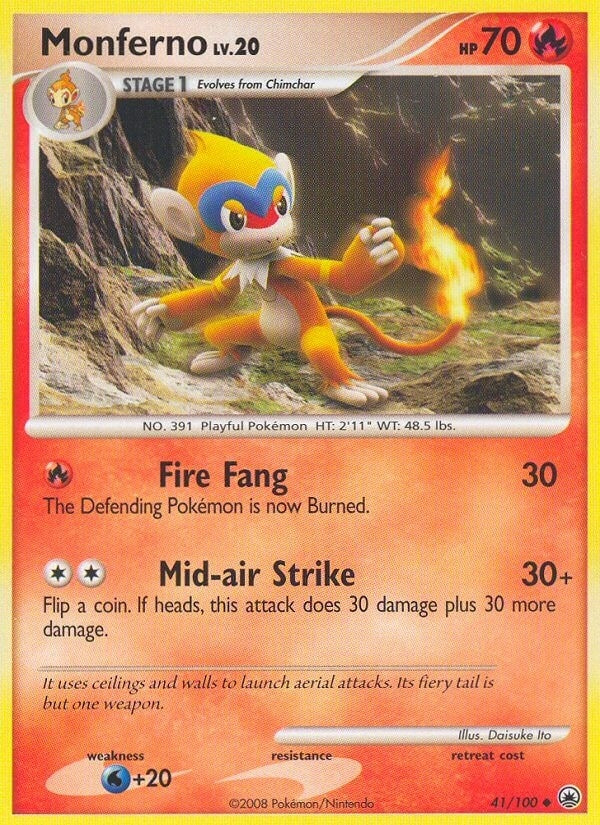 Image for Monferno (41/100) (MD) - Pokemon