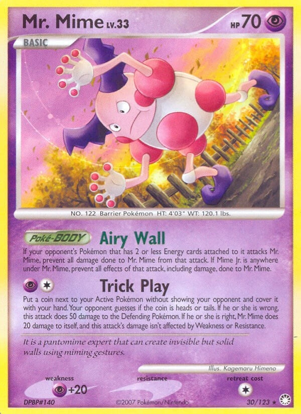 Image for Mr. Mime (30/123) (MT) - Pokemon