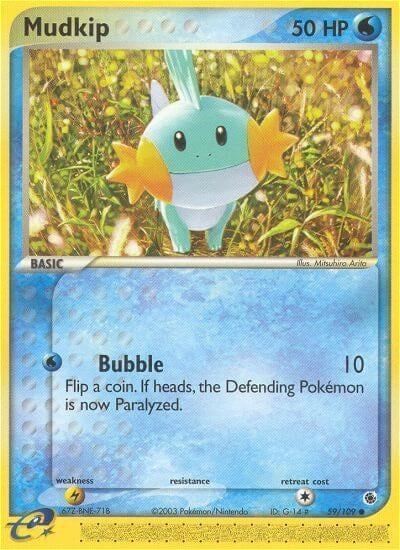Image for Mudkip (59/109) (RS) - Pokemon