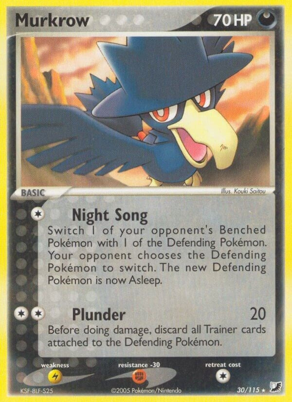 Image for Murkrow (30/115) (UF) - Pokemon