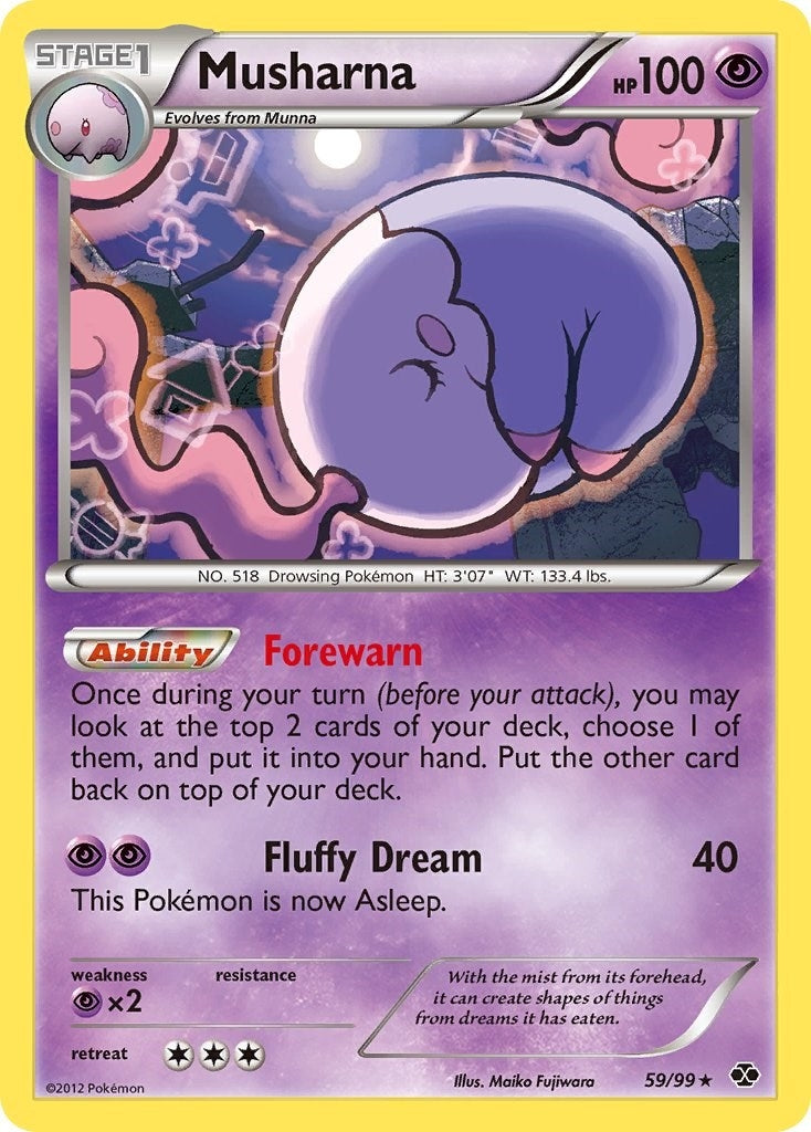 Image for Musharna (59/99) (NXD) - Pokemon