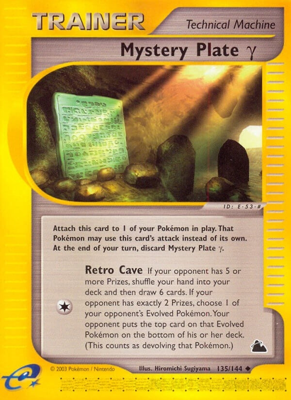 Image for Mystery Plate Gamma (135/144) (SK) - Pokemon