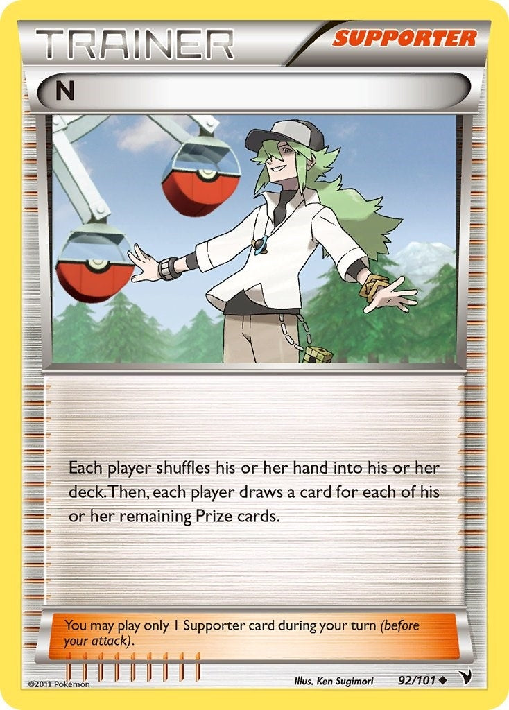 Image for N (Supporter) (92/101) (NVI) - Pokemon