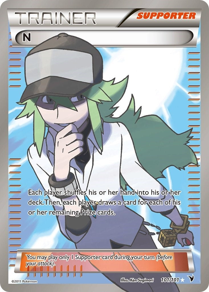 Image for N (Supporter) (Full Art) (101/101) (NVI) - Pokemon