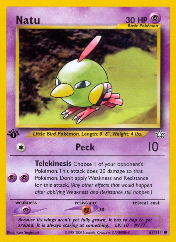 Image for Natu (067/111) (N1) - Pokemon