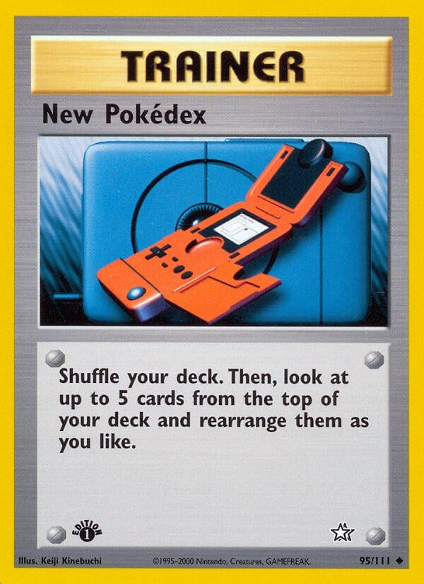 Image for New Pokedex (095/111) (N1) - Pokemon