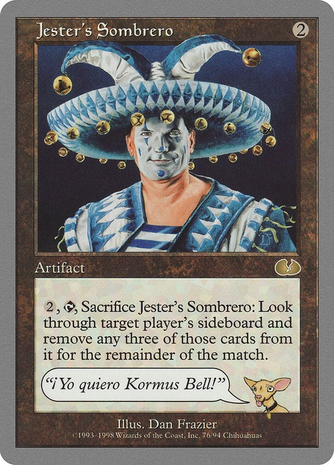 Image for Jester's Sombrero (76) - Magic: The Gathering