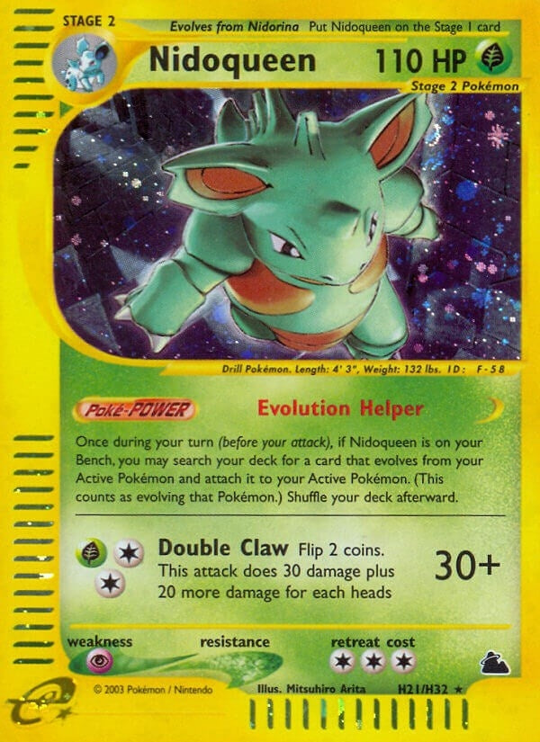 Image for Nidoqueen (H21) (H21/H32) (SK) - Pokemon
