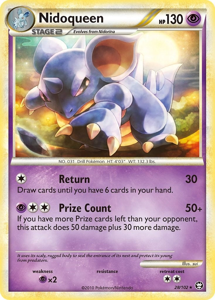 Image for Nidoqueen (28/102) (TM) - Pokemon