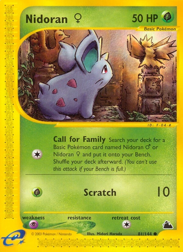 Image for Nidoran F (81) (081/144) (SK) - Pokemon