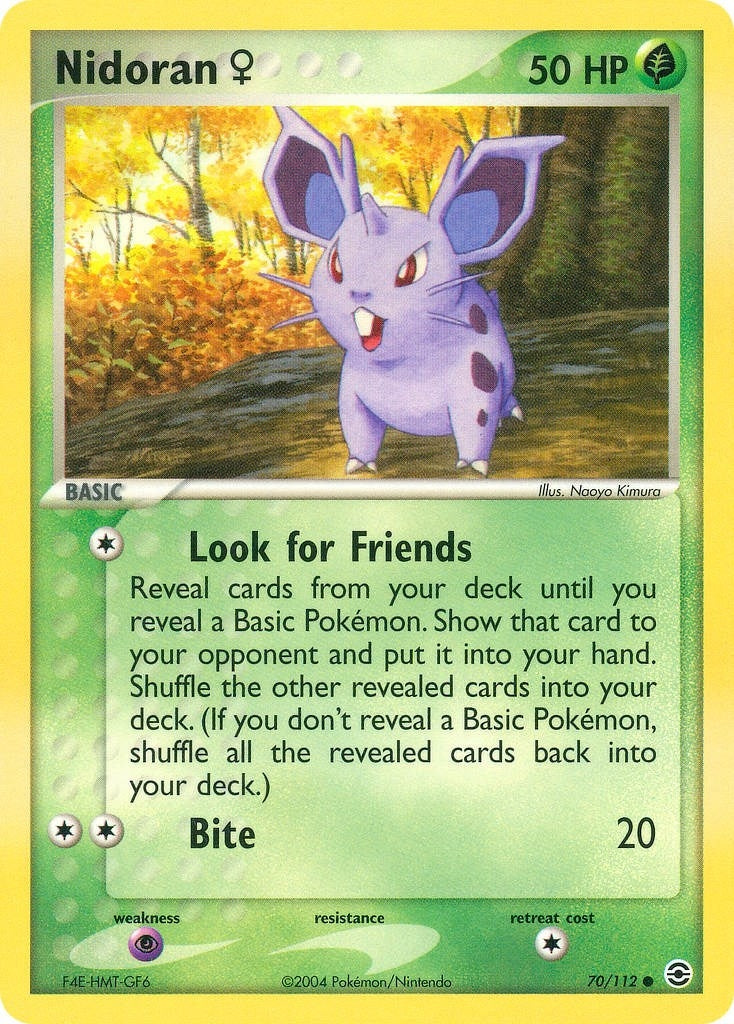 Image for Nidoran F (70/112) (RG) - Pokemon