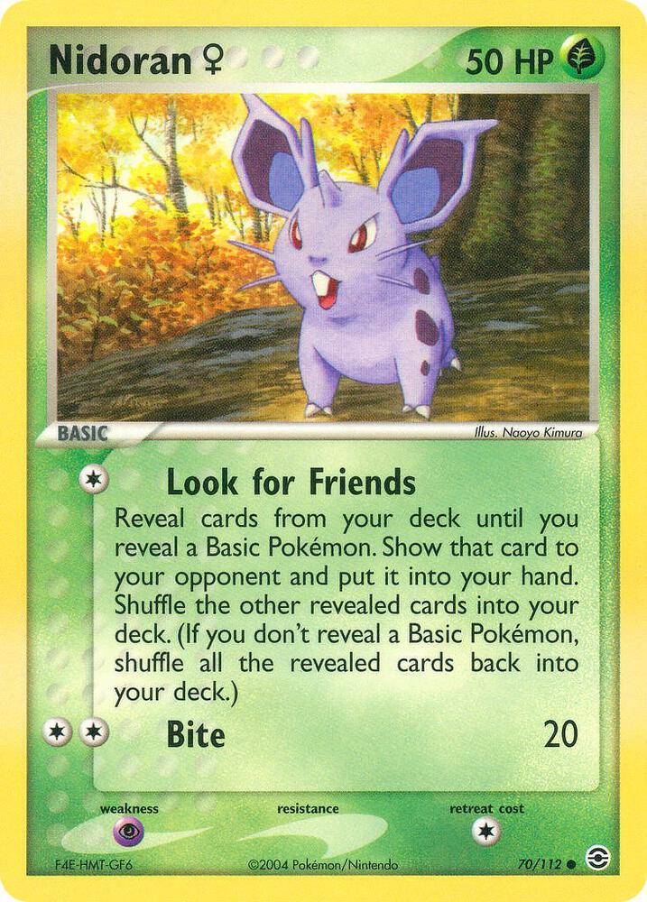 Image for Nidoran F (70/112) (RG) - Pokemon
