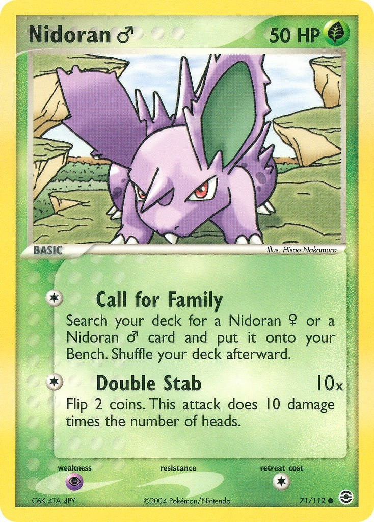 Image for Nidoran M (71/112) (RG) - Pokemon