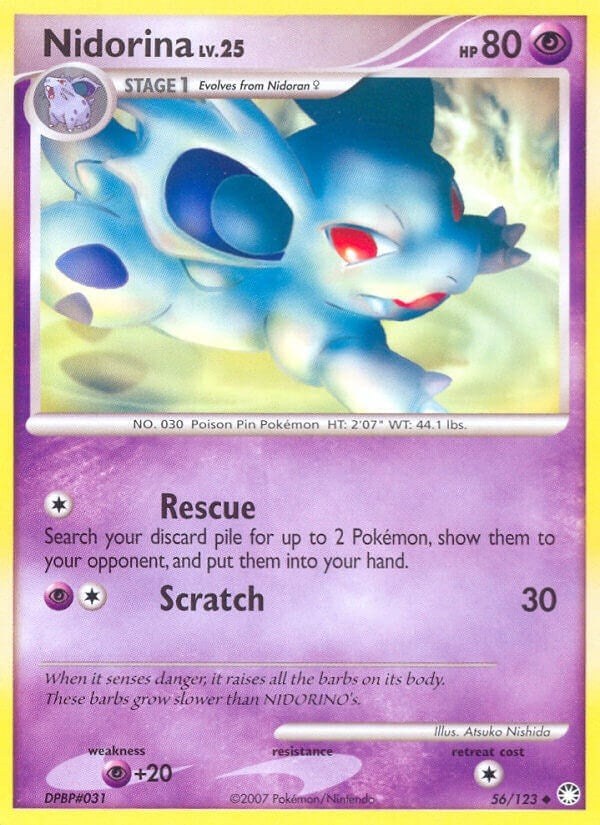 Image for Nidorina (56/123) (MT) - Pokemon