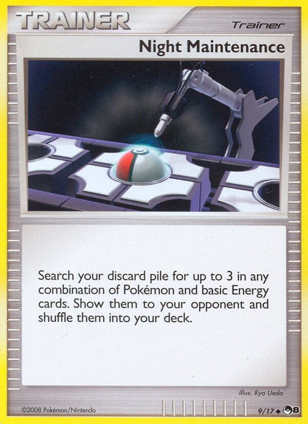 Image for Night Maintenance (009/017) (POP) - Pokemon