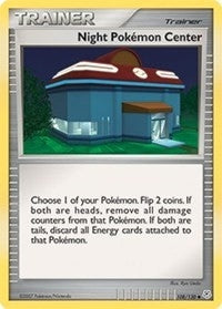 Image for Night Pokemon Center (108/130) (DP) - Pokemon
