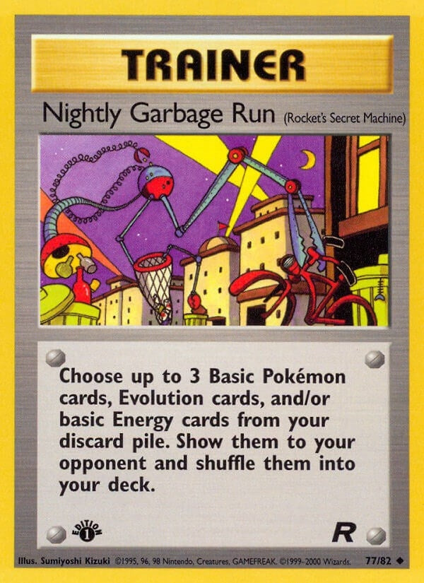 Image for Nightly Garbage Run (Rocket's Secret Machine) (77/82) (TR) - Pokemon