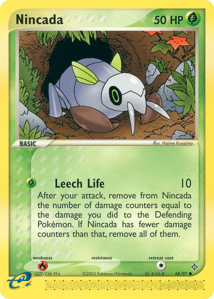 Image for Nincada (68/97) (DR) - Pokemon