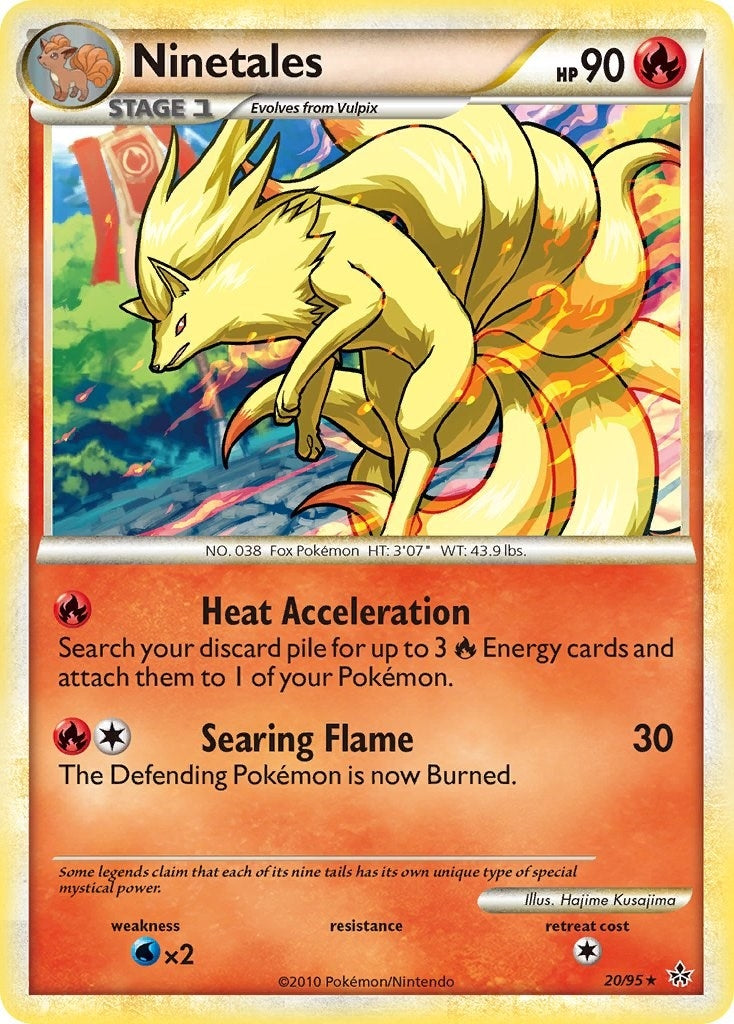 Image for Ninetales (20/95) (UL) - Pokemon