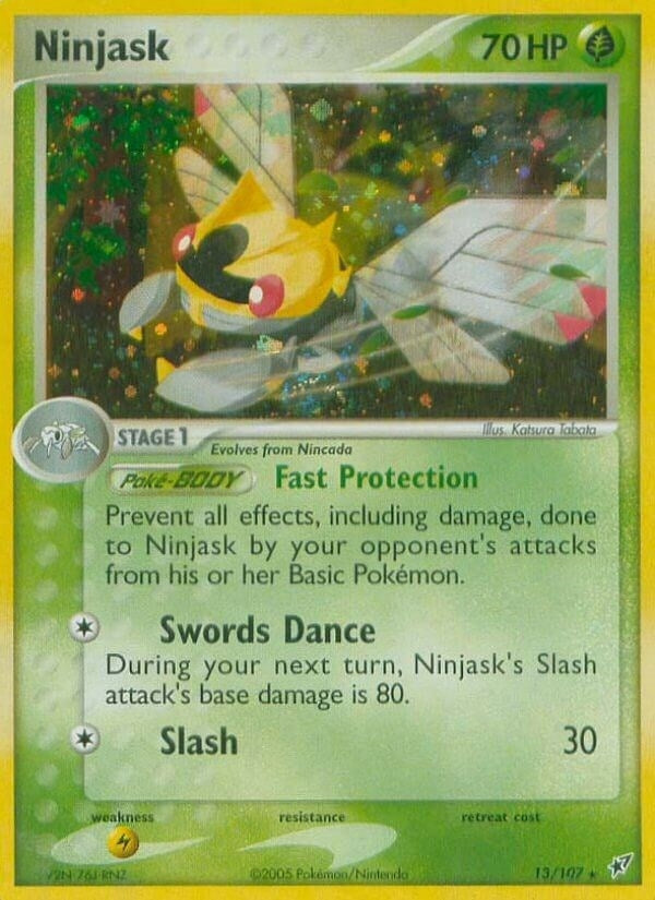 Image for Ninjask (13/107) (DX) - Pokemon