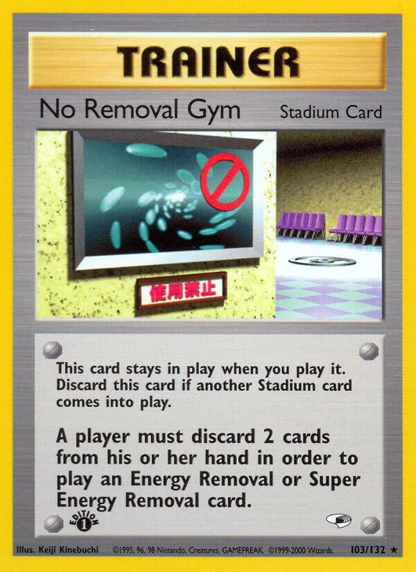 Image for No Removal Gym (103/132) (G1) - Pokemon