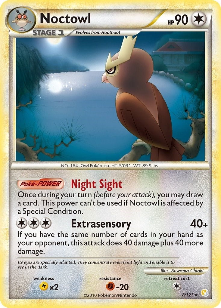 Image for Noctowl (8/123) (HS) - Pokemon