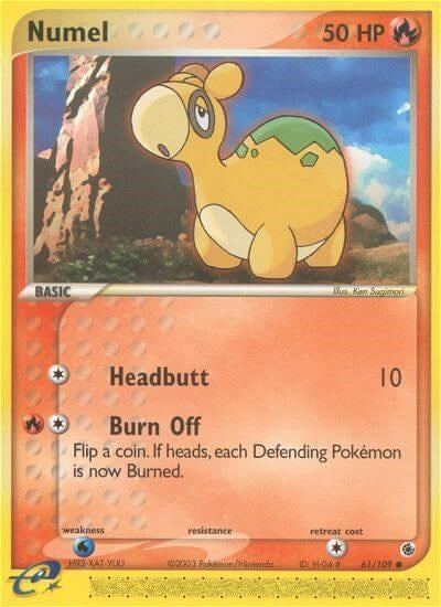 Image for Numel (61/109) (RS) - Pokemon