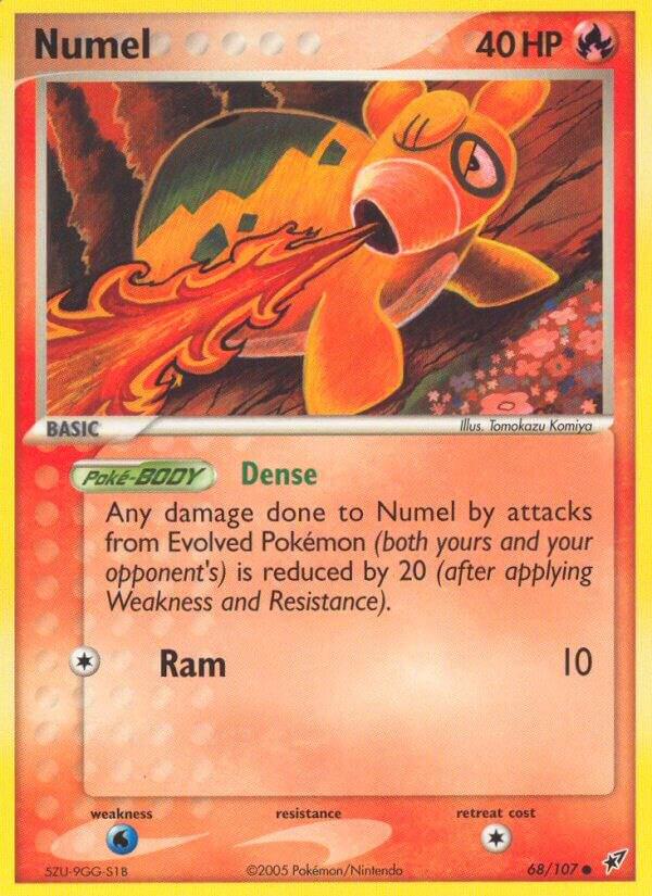 Image for Numel (68/107) (DX) - Pokemon