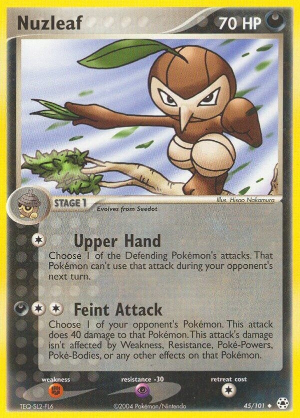Image for Nuzleaf (45/101) (HL) - Pokemon
