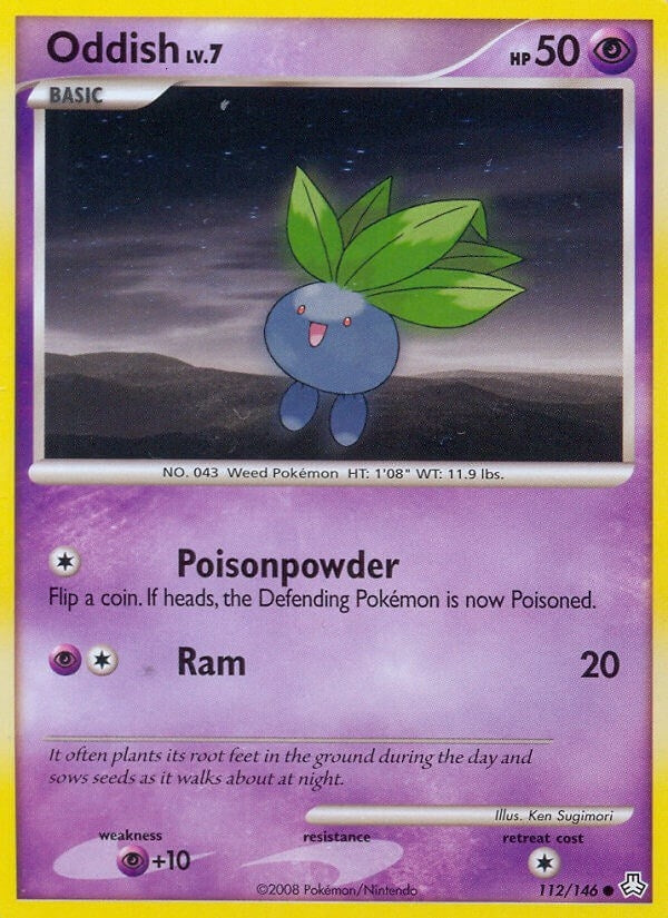 Image for Oddish (112) (112/146) (LA) - Pokemon