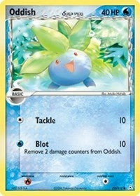 Image for Oddish (Delta Species) (73/110) (HP) - Pokemon