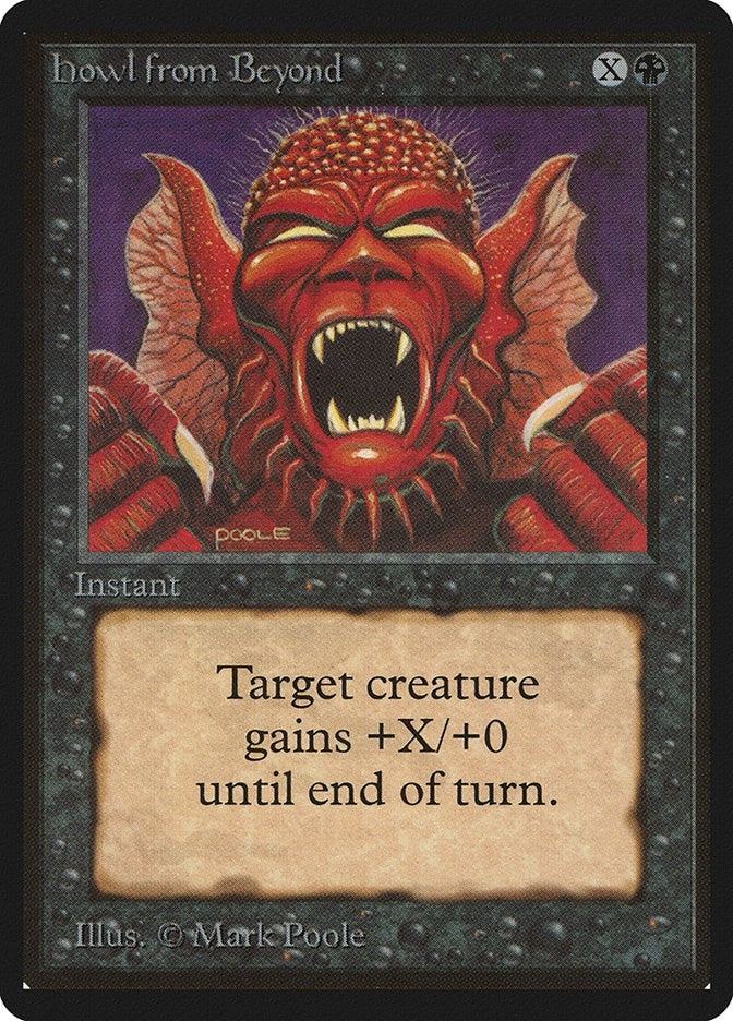 Image for Howl from Beyond - Magic: The Gathering