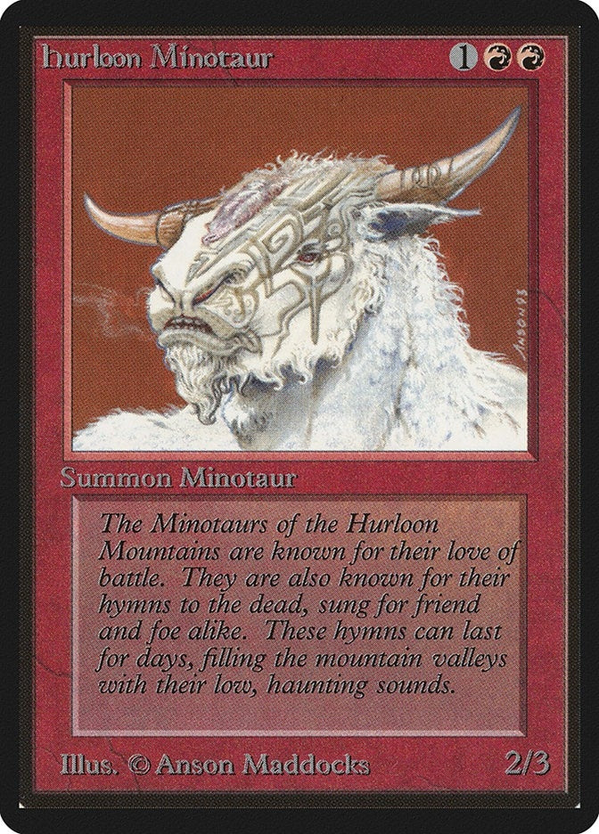 Image for Hurloon Minotaur - Magic: The Gathering
