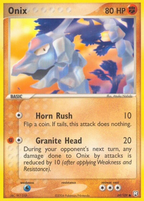 Image for Onix (69/109) (RR) - Pokemon
