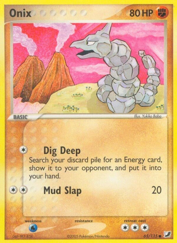 Image for Onix (65/115) (UF) - Pokemon