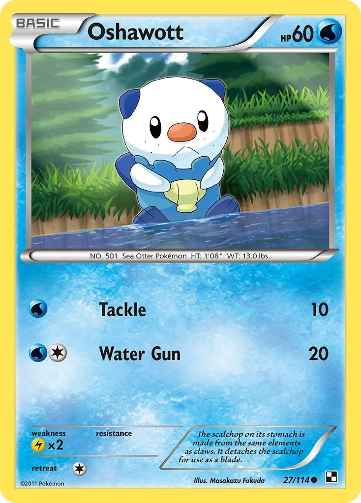 Image for Oshawott (27) (27/114) (BLW) - Pokemon