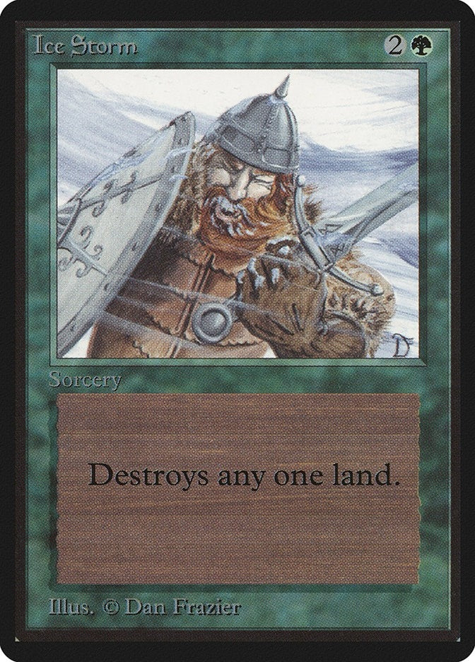 Image for Ice Storm - Magic: The Gathering